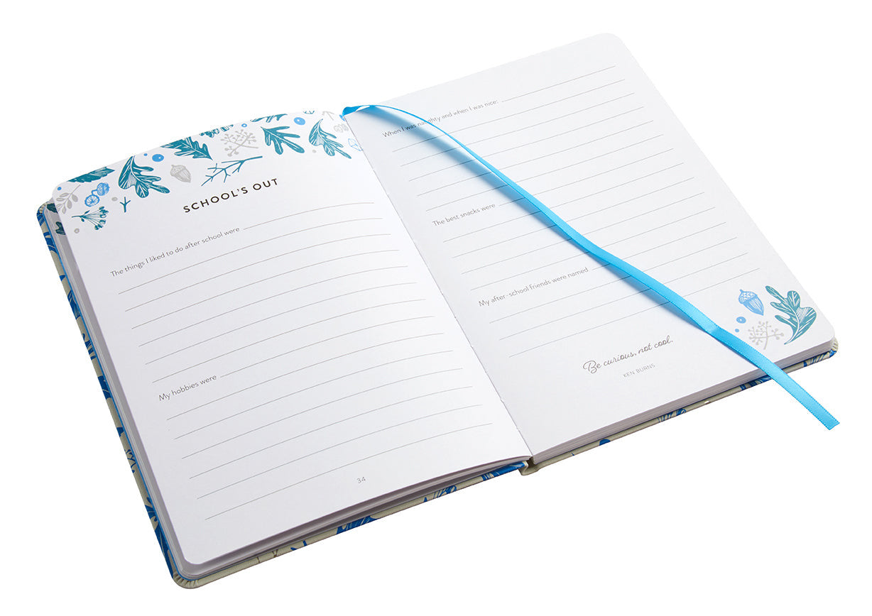 Grandfather's Memories: A Keepsake Box and Journal Set inside page 4