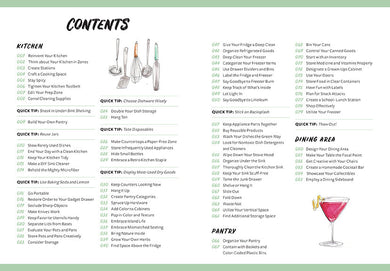 365 Quick & Easy Tips: Home Organization inside page 1