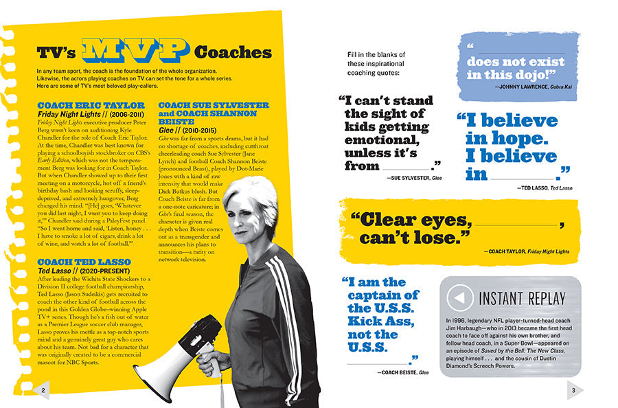 Mental Floss: The Curious Viewer Ultimate TV Trivia & Quiz Book inside page 1