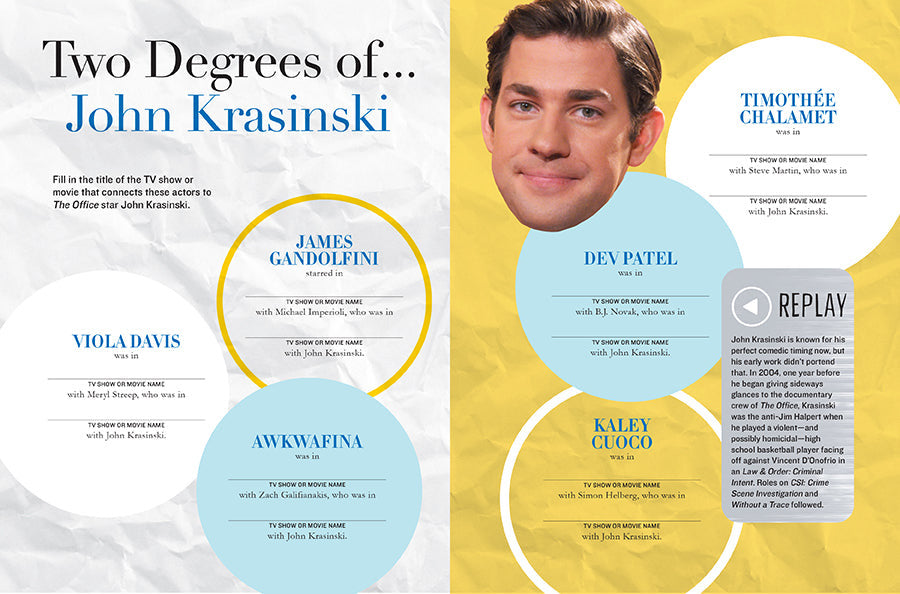 Mental Floss: The Curious Viewer Ultimate TV Trivia & Quiz Book inside page 3