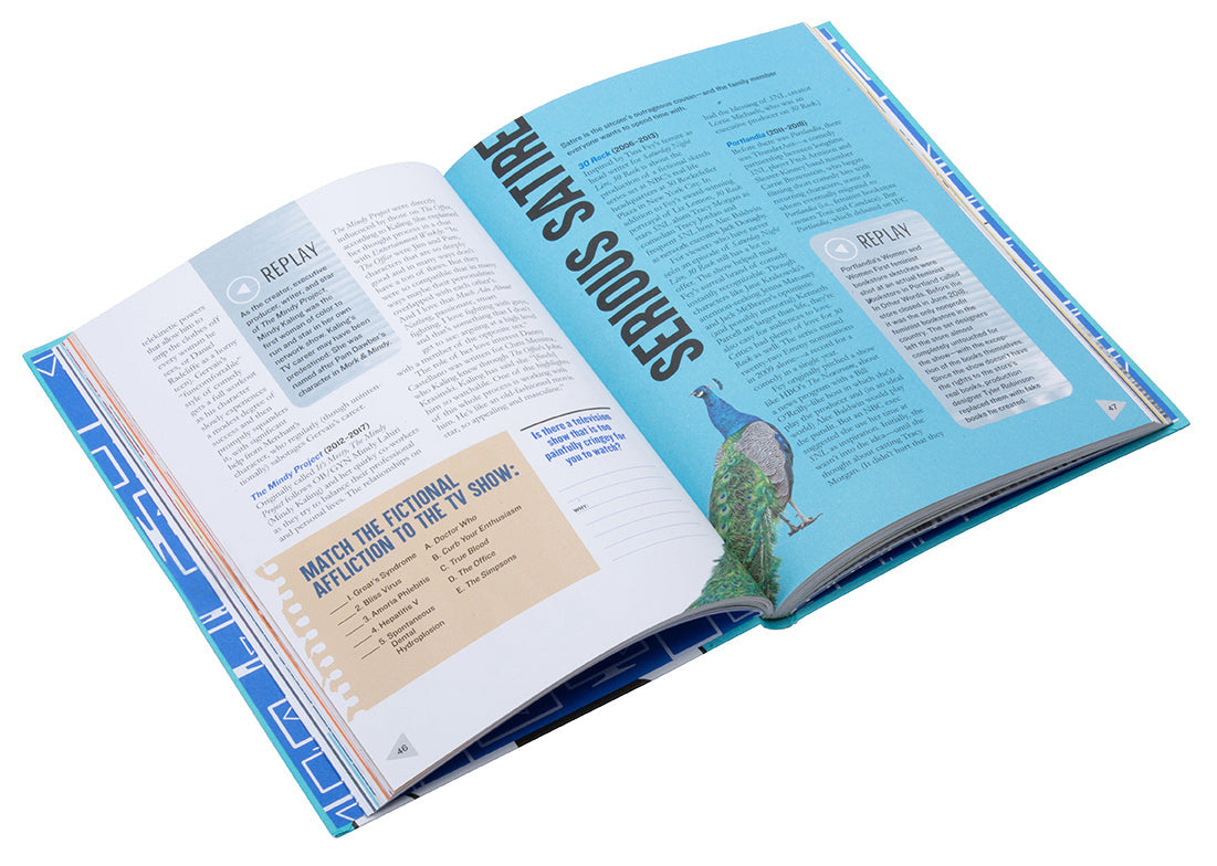 Mental Floss: The Curious Viewer Ultimate TV Trivia & Quiz Book inside page 5