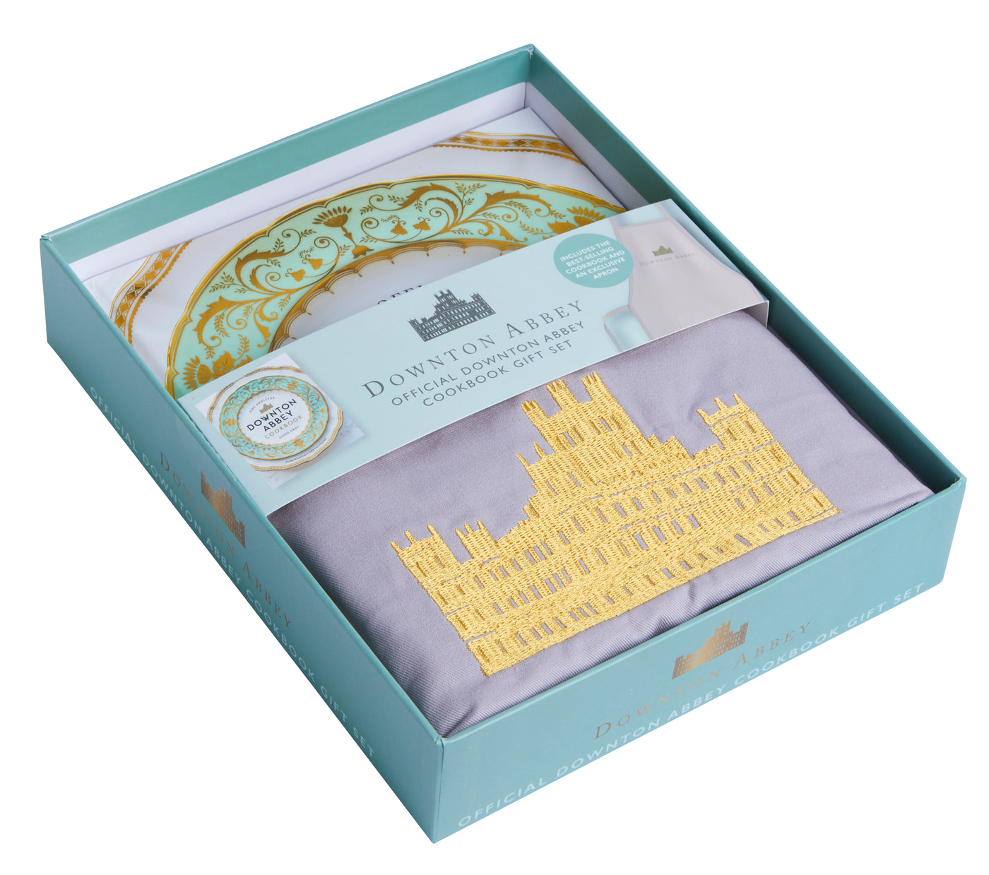 Official Downton Abbey Cookbook - Gift Set (Book + Apron)