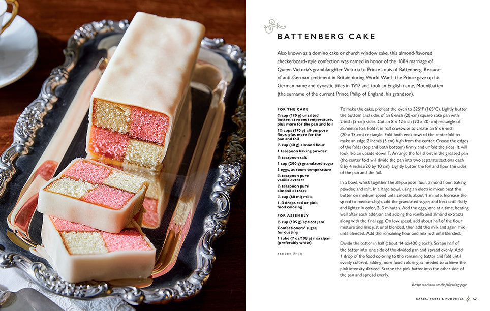 Official Downton Abbey Afternoon Tea Cookbook - Gift Set (Book + Tea Towel) inside page 3