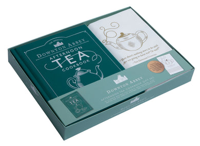 Official Downton Abbey Afternoon Tea Cookbook - Gift Set (Book + Tea Towel)