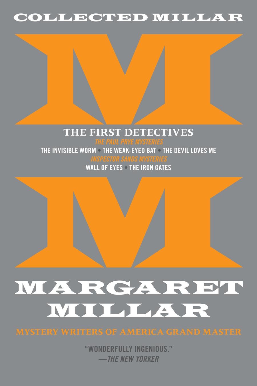 Collected Millar: The First Detectives: The Invisible Worm; The Weak-Eyed Bat; The Devil Loves Me; Wall of Eyes; The Iron Gates-Fiction: Crime and mystery-買書書 BuyBookBook