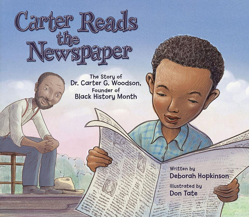 Carter Reads the Newspaper