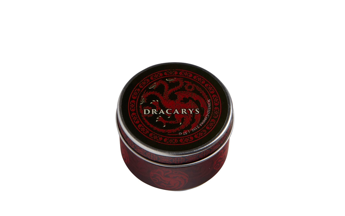 Game of Thrones: House Targaryen Scented Candle (2 oz. - Clove and Cedar) inside page 1