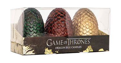 Game of Thrones: Sculpted Dragon Egg Candles (Set of 3) inside page 2