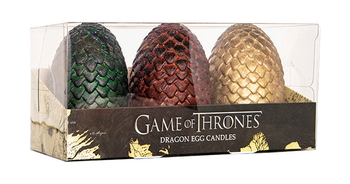 Game of Thrones: Sculpted Dragon Egg Candles (Set of 3) inside page 2