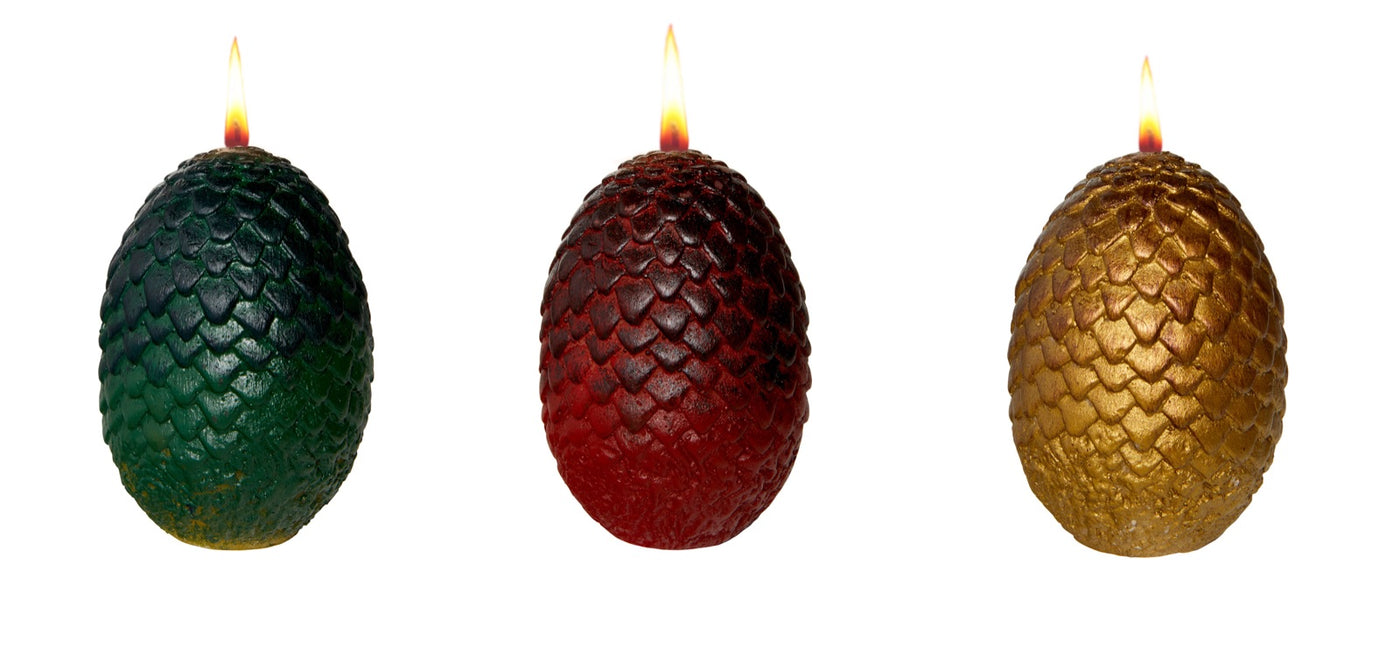 Game of Thrones: Sculpted Dragon Egg Candles (Set of 3) inside page 3