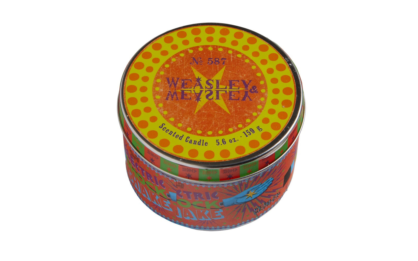 Harry Potter: Weasleys' Wizard Wheezes Scented Candle (Cinnamon - 5.6 oz.) inside page 1