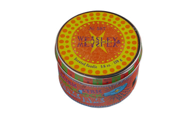 Harry Potter: Weasleys' Wizard Wheezes Scented Candle (Cinnamon - 5.6 oz.) inside page 1