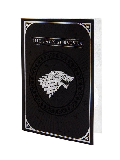 Game of Thrones: Direwolf Signature Pop-Up Card inside page 2