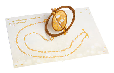 Harry Potter: Time-Turner Signature Pop-Up Card inside page 1