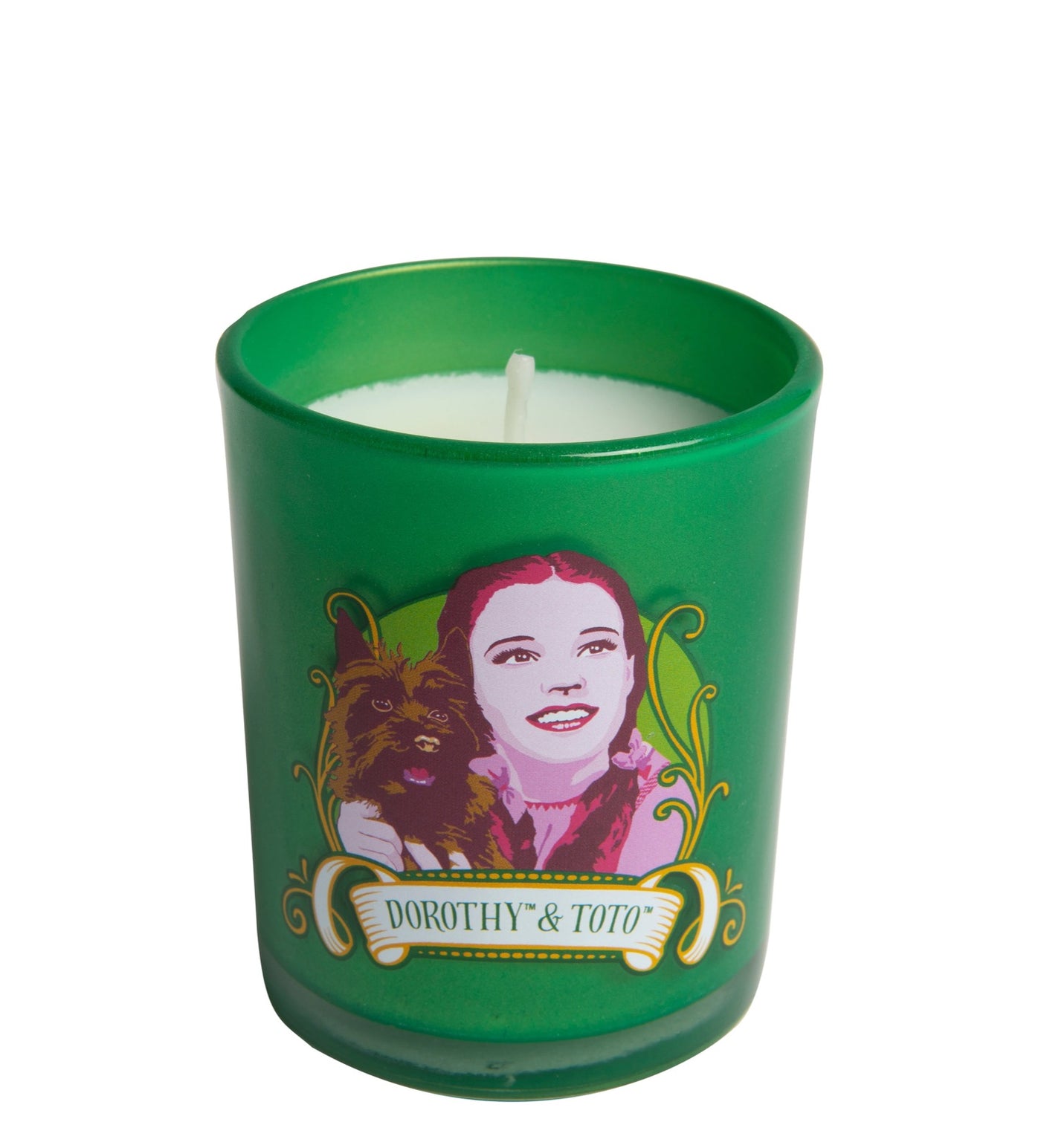 Wizard of Oz: Dorothy Glass Votive Candle inside page 1