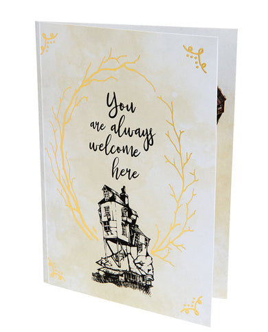 Harry Potter: The Burrow Signature Pop-Up Card inside page 2