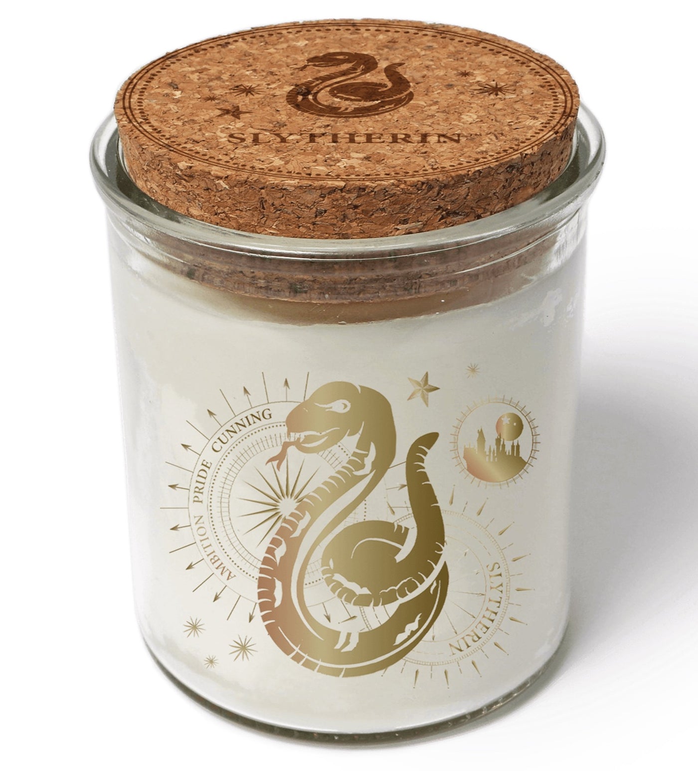 Harry Potter: Magical Color-Changing Slytherin Candle inside page 1