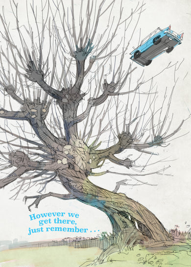 Harry Potter: Whomping Willow Friendship Signature Pop-Up Card