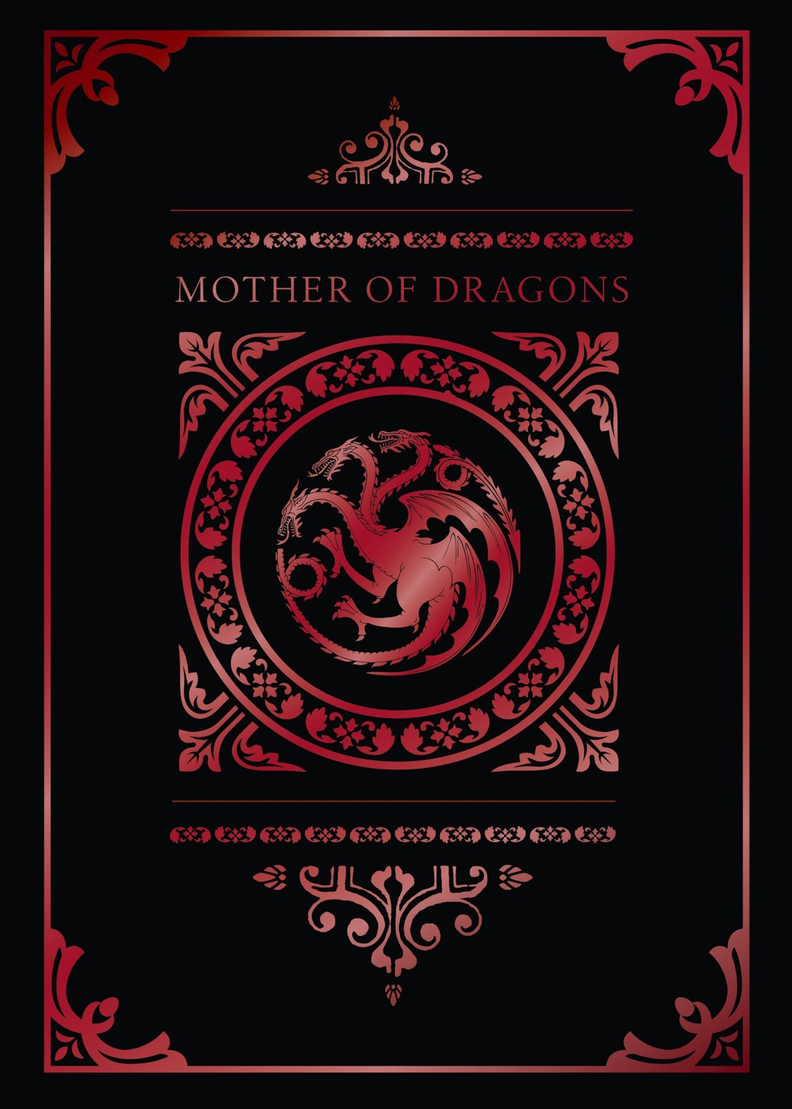 Game of Thrones: Mother of Dragons Signature Pop-Up Card inside page 1