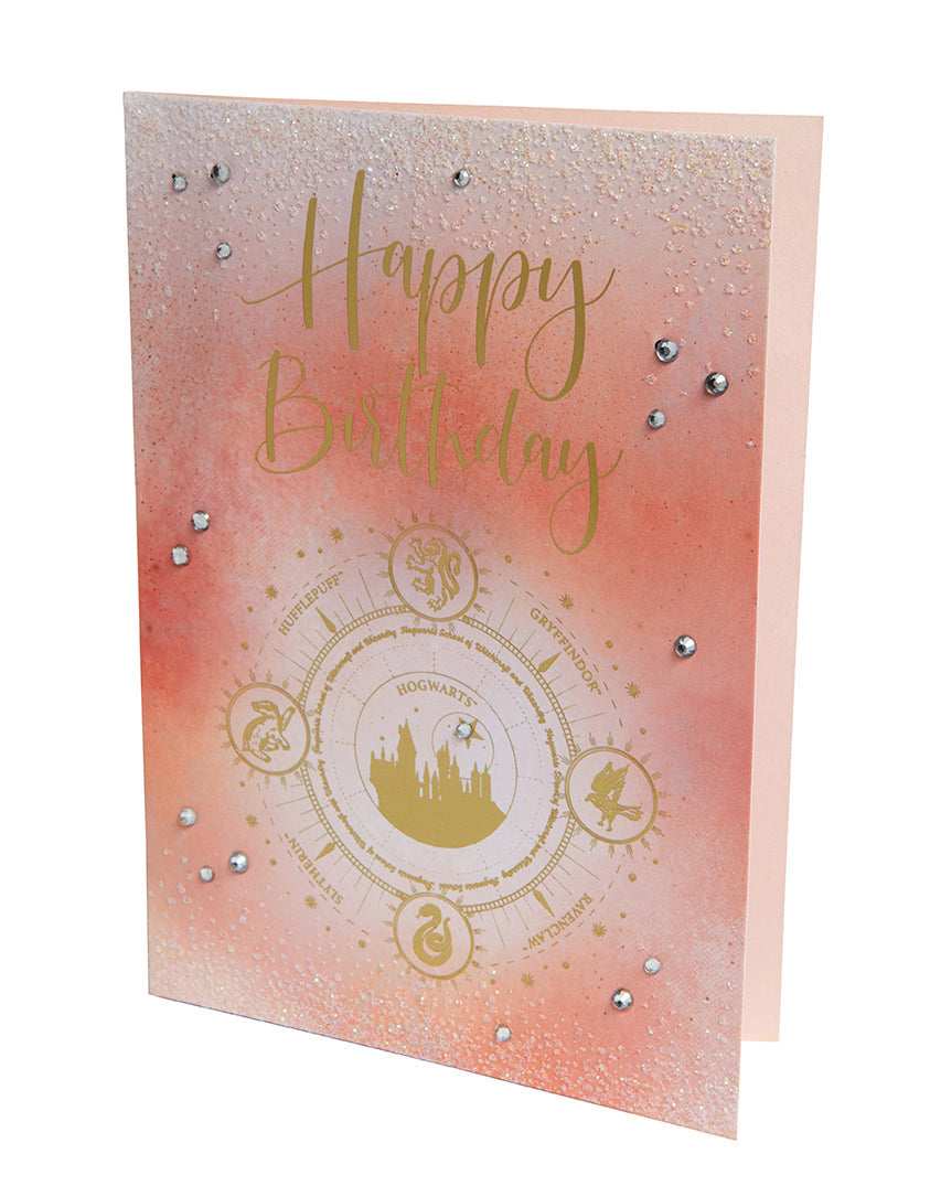 Harry Potter: Hogwarts Constellation Birthday Embellished Card inside page 2