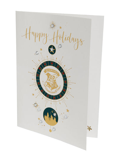 Harry Potter: Hogwarts Crest Holiday Embellished Card inside page 2