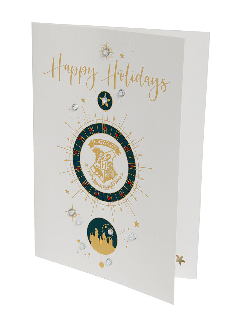 Harry Potter: Hogwarts Crest Holiday Embellished Card inside page 2