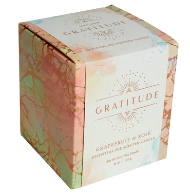 Gratitude Scented Candle inside page 2