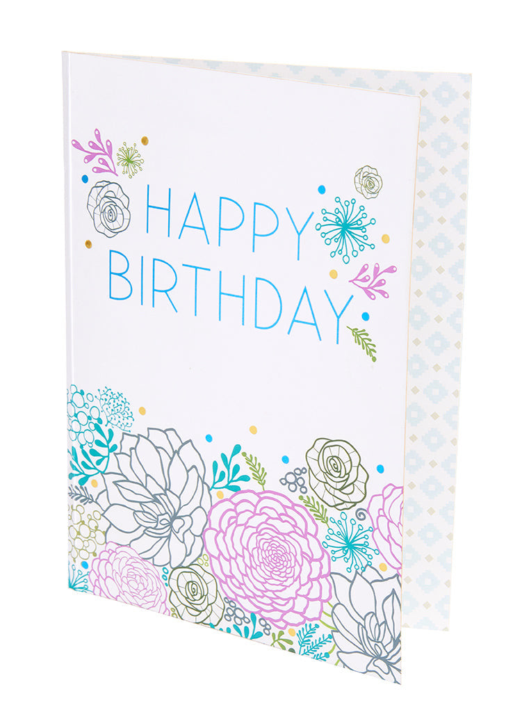 Succulent Signature Pop-Up Card [Birthday] inside page 2