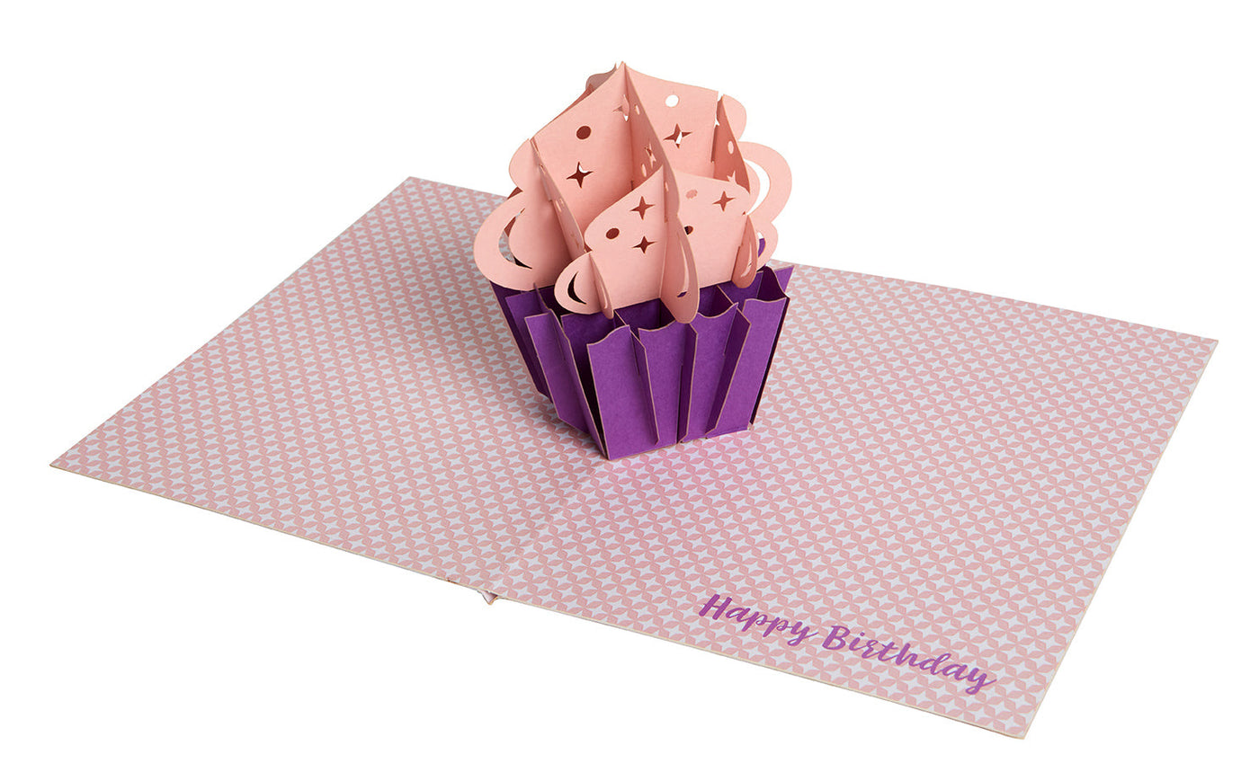 Cupcake Signature Pop-Up Card inside page 1