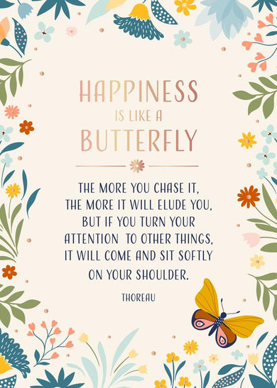 Butterfly Signature Pop-Up Card-Fiction: general and literary-買書書 BuyBookBook