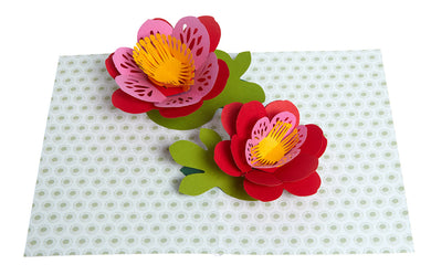 Floral Signature Pop-Up Card [Birthday] inside page 1