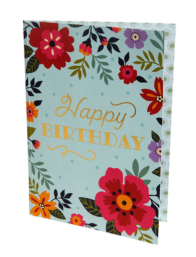 Floral Signature Pop-Up Card [Birthday] inside page 2