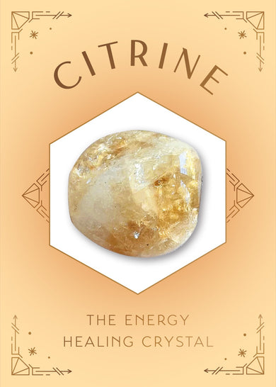 Citrine Crystal Healing Scented Glass Candle inside page 3