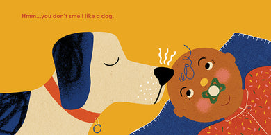 Dog's First Baby US - Board book
