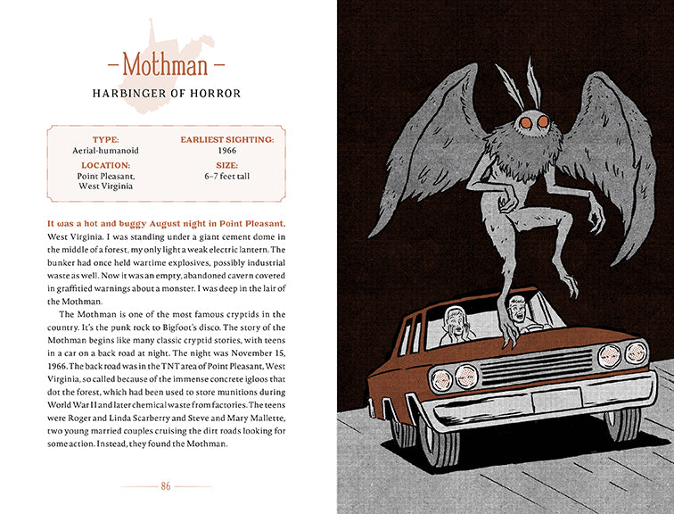 The United States of Cryptids US - Hardback