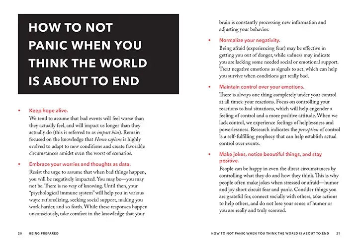 The Worst-Case Scenario Survival Handbook: Apocalypse US - Hardback