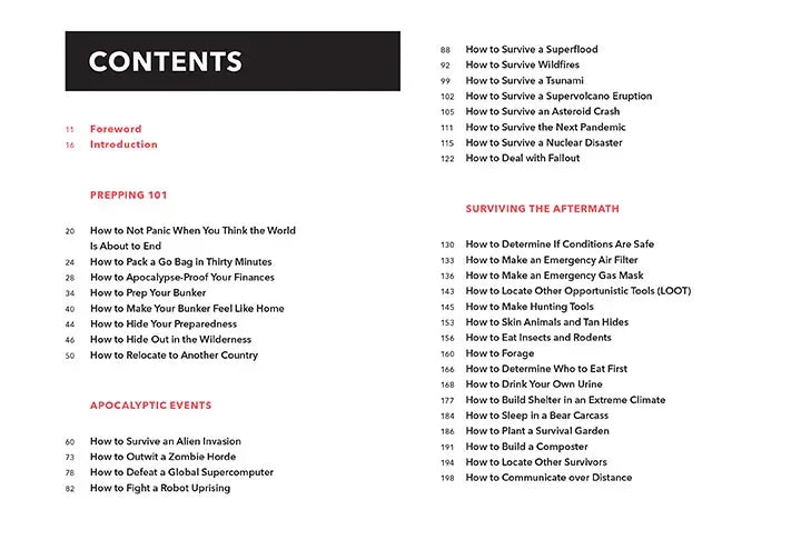 The Worst-Case Scenario Survival Handbook: Apocalypse US - Hardback