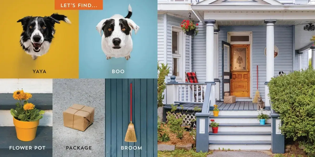 Let's Find Yaya and Boo at Home! US - Board book