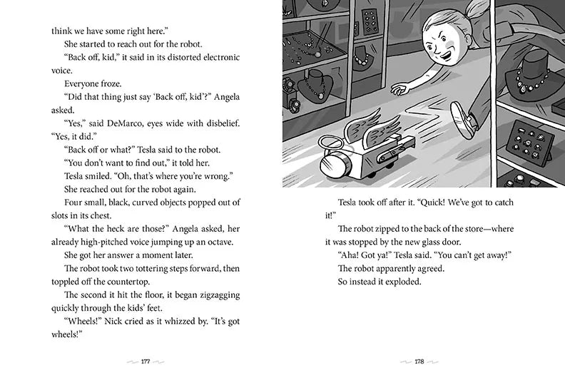 Nick and Tesla and the Robot Army Rampage US - Paperback / softback