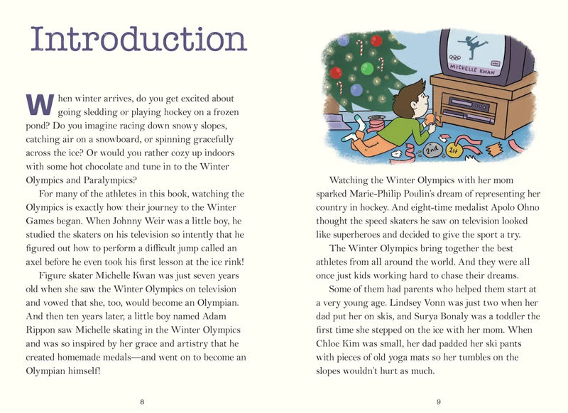 Kid Olympians: Winter US - Hardback