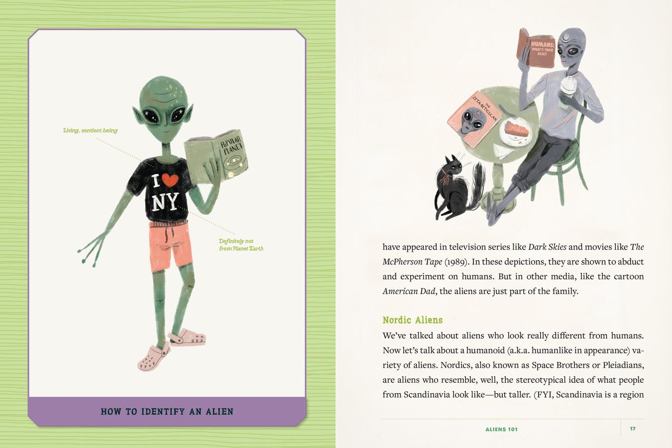 Sightseeing with Aliens US - Paperback / softback