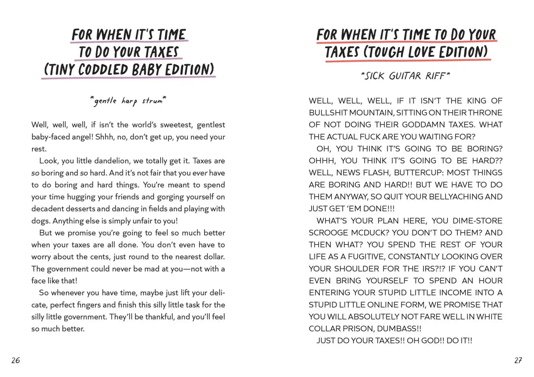 Tiny Pep Talks US - Hardback