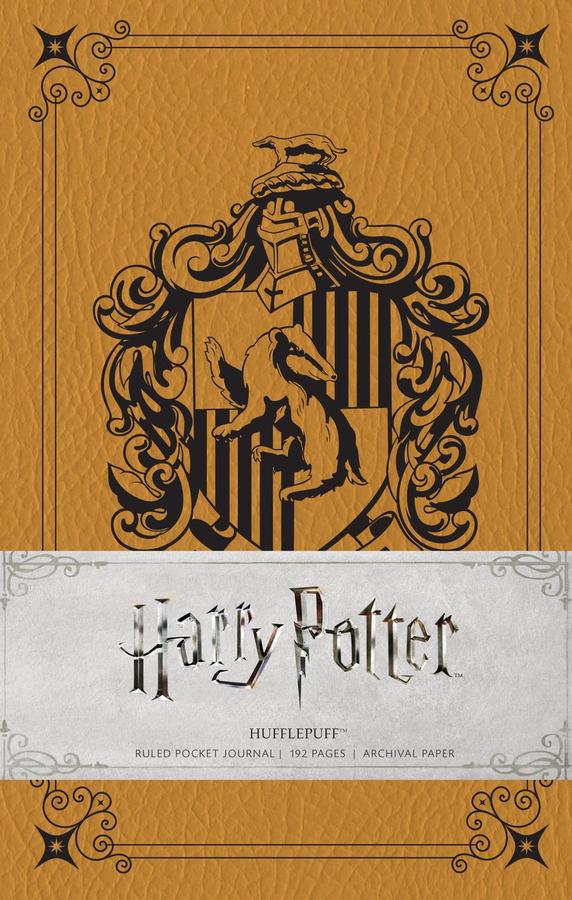 Harry Potter: Hufflepuff Ruled Pocket Journal-Film/ television/ radio and performing arts-買書書 BuyBookBook