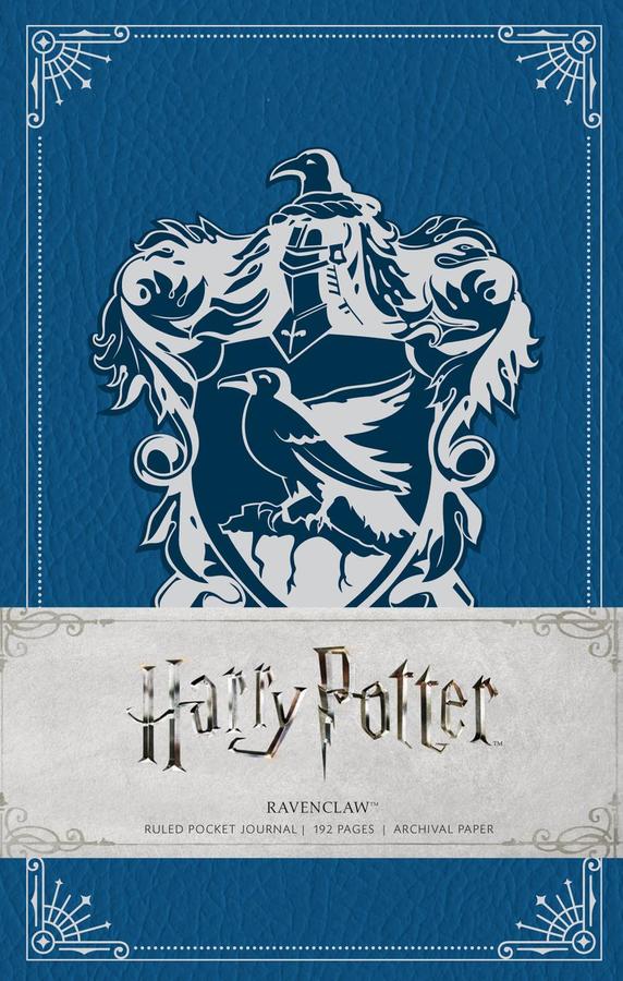 Harry Potter: Ravenclaw Ruled Pocket Journal-Film/ television/ radio and performing arts-買書書 BuyBookBook