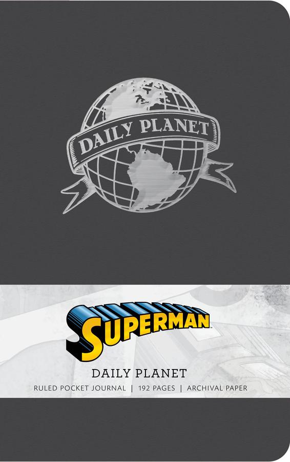 Superman: Daily Planet Ruled Pocket Journal-Graphic novel / Comic book / Manga: genres-買書書 BuyBookBook