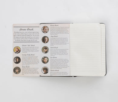 Game of Thrones: House Stark Ruled Pocket Journal inside page 4