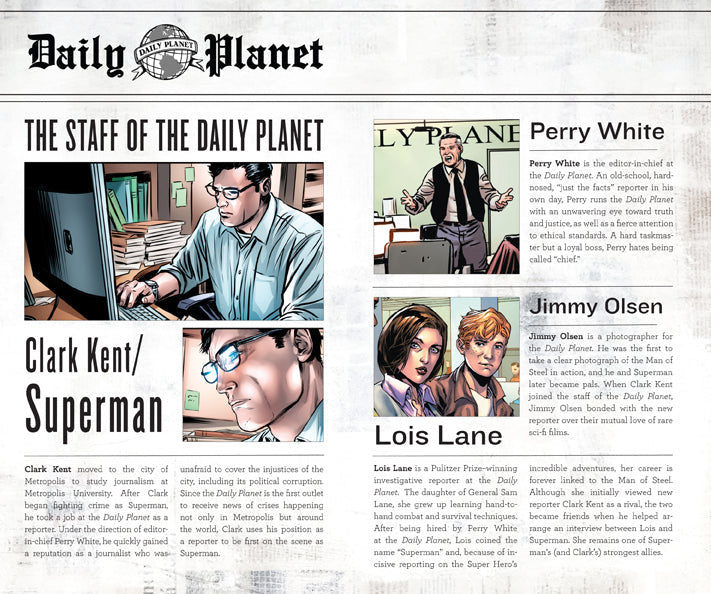 Superman: Daily Planet Hardcover Ruled Journal inside page 2