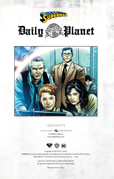 Superman: Daily Planet Hardcover Ruled Journal inside page 3