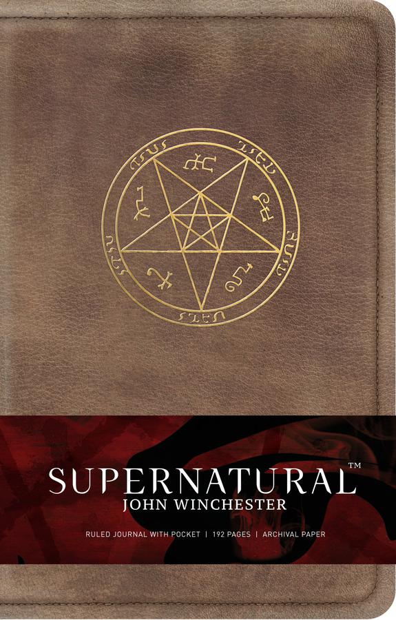 Supernatural: John Winchester Hardcover Ruled Journal-Fiction: Fantasy-買書書 BuyBookBook