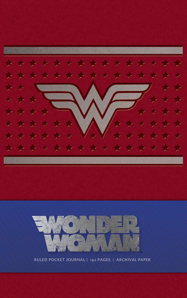 Wonder Woman Ruled Pocket Journal-Graphic novel / Comic book / Manga: genres-買書書 BuyBookBook